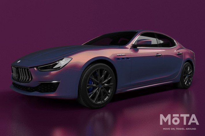大胆なパープルが目を惹く マセラティ ギブリに中国ブランドとのコラボ限定車が登場 画像ギャラリー No 5 業界先取り 業界ニュース 自動車 ニュース21国産車から輸入車まで Mota