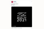 「It all begins with Z」[2021年8月17日・日産 新型フェアレディZ発表予告]北米日産 公式Twitter （@NissanUSA）より