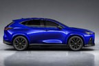 レクサス 新型NX（プロトタイプ）「ボディカラー：ヒートブルーコントラストレイヤリング」[2021年6月12日発表]