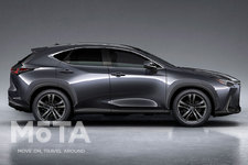 レクサス 新型NX（プロトタイプ）「ボディカラー：ソニッククロム」[2021年6月12日発表]