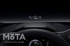 レクサス 新型NX（プロトタイプ）「カラーヘッドアップディスプレイ」[2021年6月12日発表]