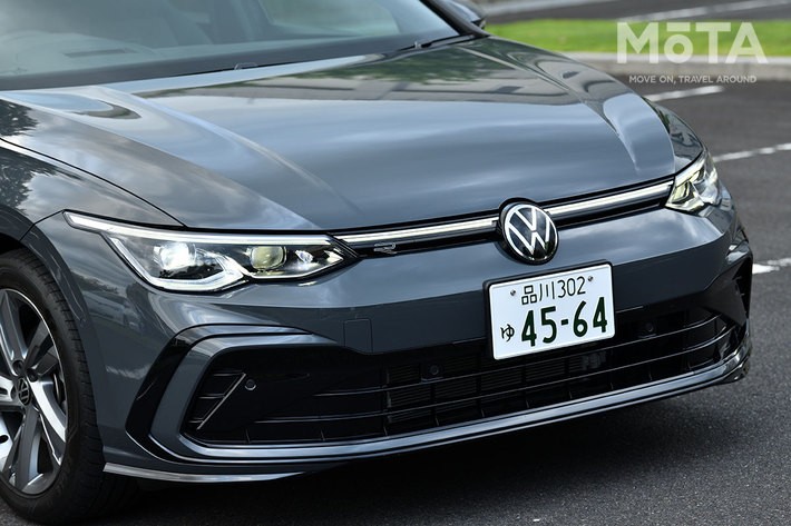 フォルクスワーゲン 新型ゴルフ（8代目）「eTSI R-Line」（ボディカラー：ドルフィングレーメタリック）[2021年6月15日発売]