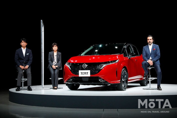 日産 新型「NOTE AURA（ノート オーラ）」 オンライン発表会[2021年6月15日（火）発表・2021年秋発売予定]