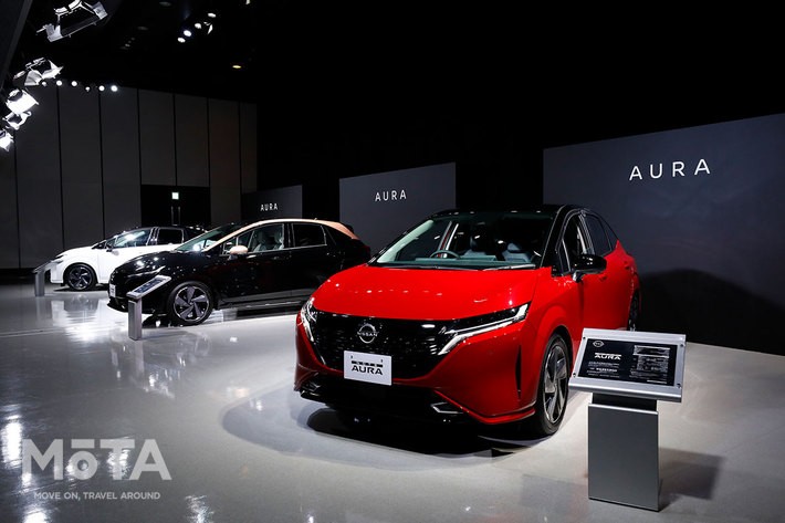 耳元にスピーカー 新型ノート オーラ専用 Boseヘッドレスト内蔵スピーカーの迫力が凄かった 話題を先取り 新型車解説21 Mota