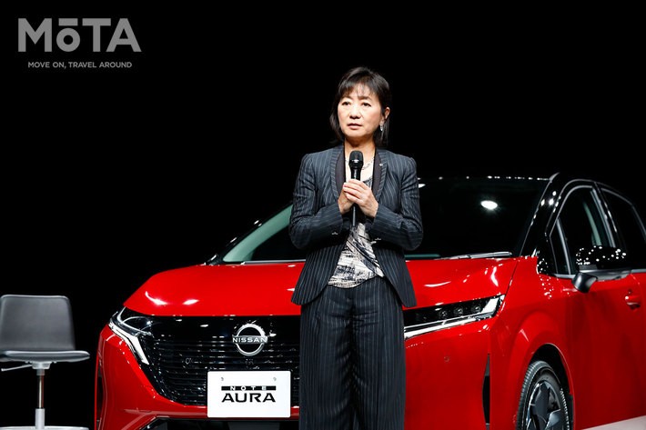 『日産自動車は決してスカイラインをあきらめません』と宣言した星野 朝子 副社長