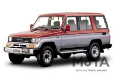 トヨタ ランドクルーザープラド（70系）1990年