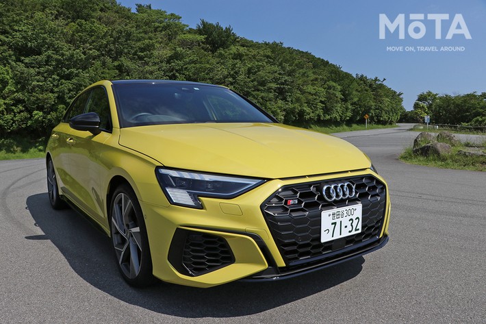 アウディ 新型S3 スポーツバック 1st edition（ボディカラー：パイソンイエローメタリック）［2021年5月18日発売］