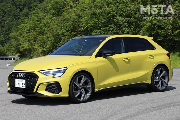アウディ 新型S3 スポーツバック 1st edition（ボディカラー：パイソンイエローメタリック）［2021年5月18日発売］