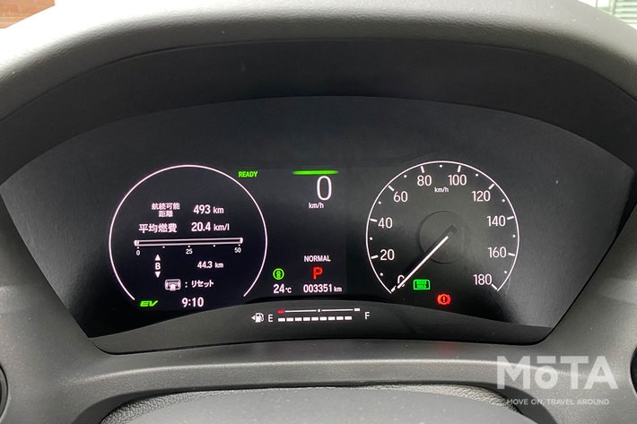 「ホンダ 新型ヴェゼル e:HEV Z」（ハイブリッド・4WD） 実燃費テスト（実燃費計測：2021年6月）[市街地編2 実燃費]