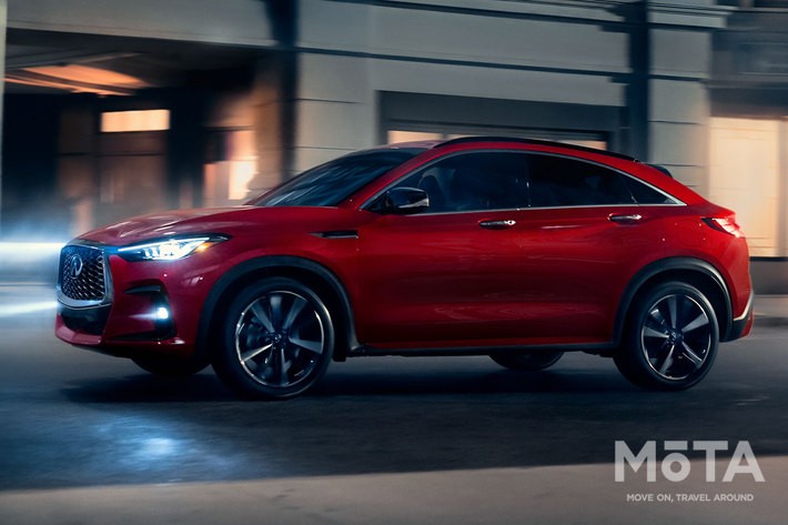 これが次期スカイライン！？「インフィニティ QX55」[日産 クロスオーバーSUV]