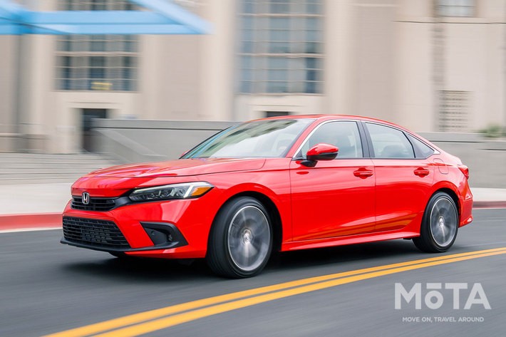 ホンダ 新型シビックセダン 1.5リッターターボ「ツーリング」（北米仕様）[2021年6月16日発表]