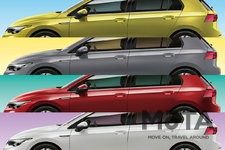 フォルクスワーゲン 新型ゴルフ（8代目）カラーバリエーション例[2021年6月15日発売]