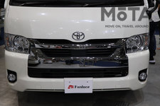 Funluce（ファンルーチェ）キャンピングカー（トヨタ ハイエースベースの「キャブコン」型キャンピングカー）【東京キャンピングカーショー2021（2021年6月12日土曜日～13日日曜日：東京ビッグサイト青海展示棟）】