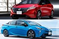 トヨタ プリウス vs 日産 新型ノート オーラ “プレミアムハイブリッド対決”！ ひとクラス上のプリウスに内装の質感で勝利したオーラ【前編・内装＆使い勝手勝負】