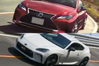 （上）LEXUS RC／(下)トヨタ新型GR86
