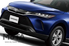 トヨタ 新型ハリアー S（ボディカラー：ダークブルーマイカ）[2020年6月17日発売]