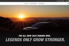 「スバル 新型WRX 2022年モデル ティザーサイト」SUBARU USA 公式サイト（https://www.subaru.com/2022-wrx）より