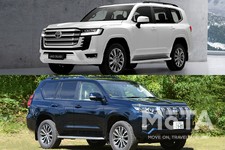 トヨタ 新型ランドクルーザー300 vs ランドクルーザープラド
