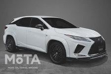 「TOM’S レクサスRX オーバーフェンダー仕様」／レクサス 新型RX専用 TOM’S（トムス）スタイリングパーツ&エキゾーストシステム「トムス・バレル」[TOM’S・2021年6月30日発表]