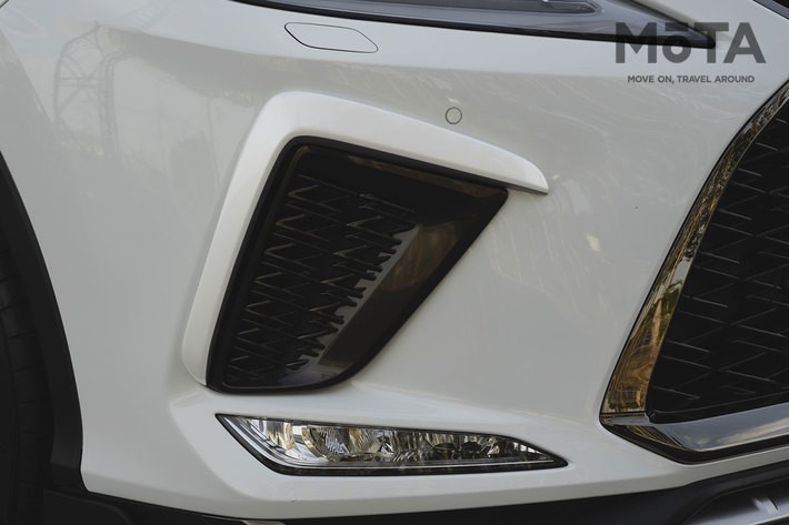 フロントバンパーガーニッシュ（5万6100円／塗装済み・工賃別）