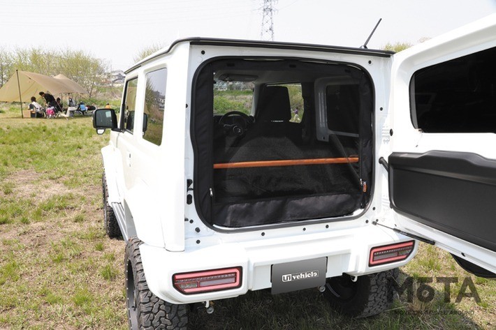 スズキ ジムニー 用 車中泊キット「防虫ネット」[ユーアイビークル]