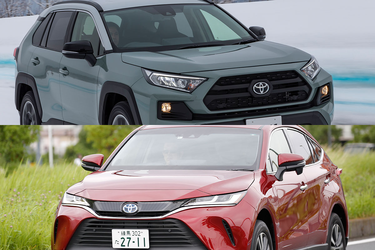 全く似てない兄弟車 トヨタ Rav4とハリアーのコスパ比較 ハリアーの5年後残価率 驚異の47 3 に 徹底比較 人気新型車 比較21年 Mota