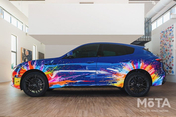 マッシモ ボットゥーラ氏とコラボレーションしたマセラティ レヴァンテ トロフェオ