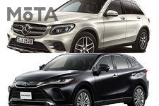 メルセデス・ベンツ GLC（2016年デビュー） vs トヨタ 新型ハリアー（2020年デビュー）