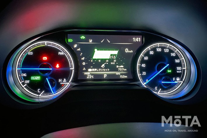 トヨタ 新型ハリアー ハイブリッド Z（FF）市街地実燃費01