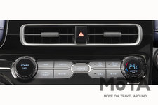 トヨタ 新型アクア（2代目）　オートエアコン＆ヒーターコントロールパネル（写真はZ・2WD）[2021年7月19日発売]