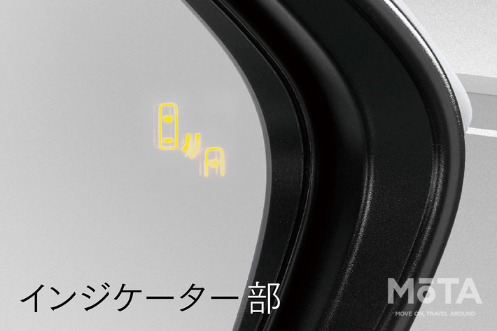 トヨタ 新型アクア（2代目）　ブラインドスポットモニター（インジケーター）[2021年7月19日発売]