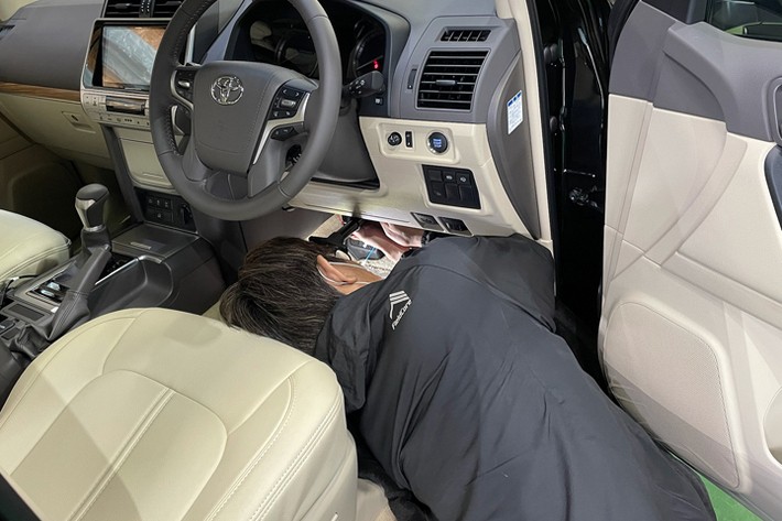 車両盗難を防ぐには“やる気を削ぐ”のが大切！ 150プラドの防犯
