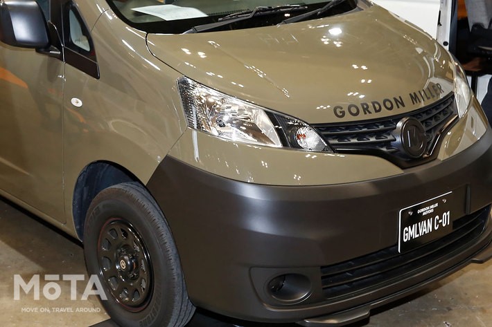 「GORDON MILLER MOTORS (ゴードン ミラー モータース)  GMLVAN C-01」[日産 NV200バネットをベースにした車中泊＆キャンピングカー]