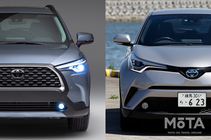 トヨタ 新型カローラクロス vs トヨタ C-HR