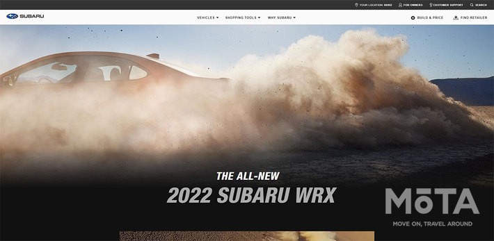 「スバル 新型WRX 2022年モデル」ティザー画像[2021年8月19日正式公開予定／SUBARU USA 公式サイト（https://www.subaru.com/2022-wrx）]
