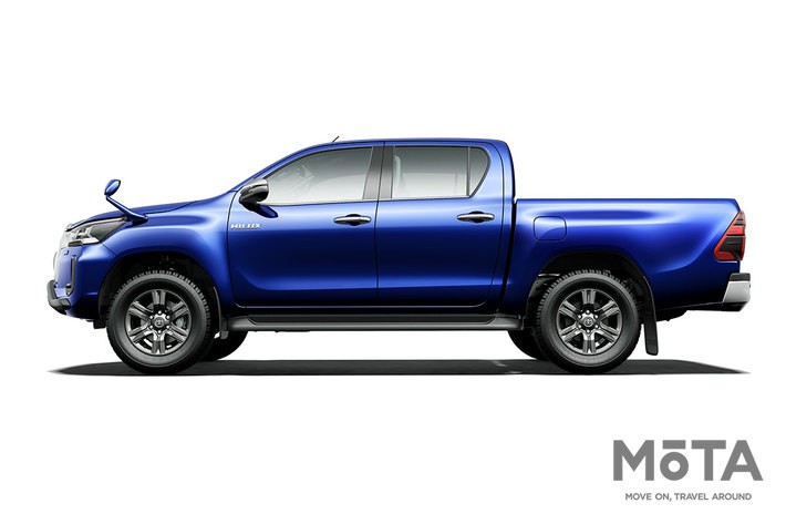 トヨタ 新型ハイラックス　ボディカラー：ダークブルーマイカ[2020年8月19日マイナーチェンジモデル]
