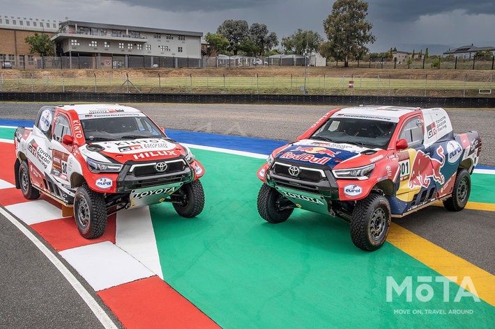 トヨタ ハイラックス TOYOTA GAZOO Racing ダカールラリー2021参戦車両