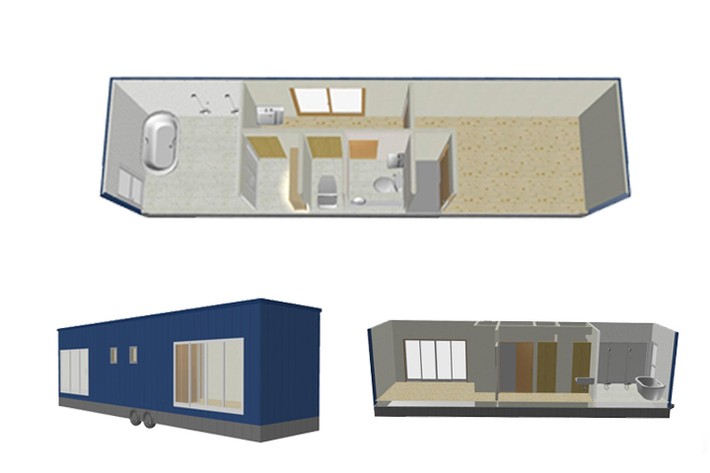 ひるがの高原BASE トレーラーパース