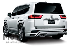 トヨタ 新型ランドクルーザー300用 MODELLISTA（モデリスタ）エアロパーツセットA[フロントスポイラー＋リヤスタイリングキット（リヤスカート＋マフラーカッター）＋フェンダーガーニッシュ／2021年8月2日発売]