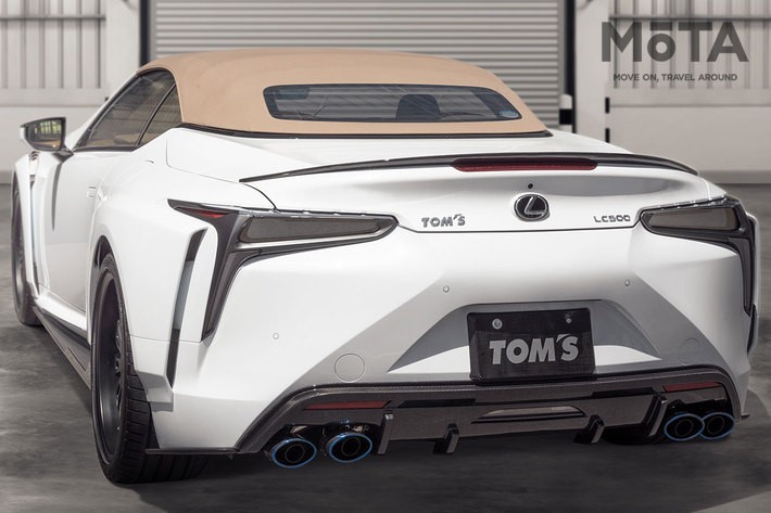 TOM'S LEXUS LC500 Convertible（トムス レクサス LC500 コンバーチブル）[TOM'S コンプリートカー／2021年7月30日発表]