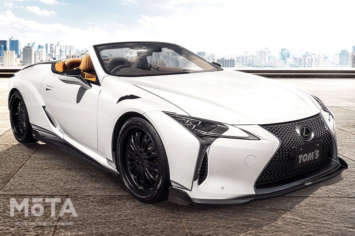 TOM'S LEXUS LC500 Convertible（トムス レクサス LC500 コンバーチブル）[TOM'S コンプリートカー／2021年7月30日発表]