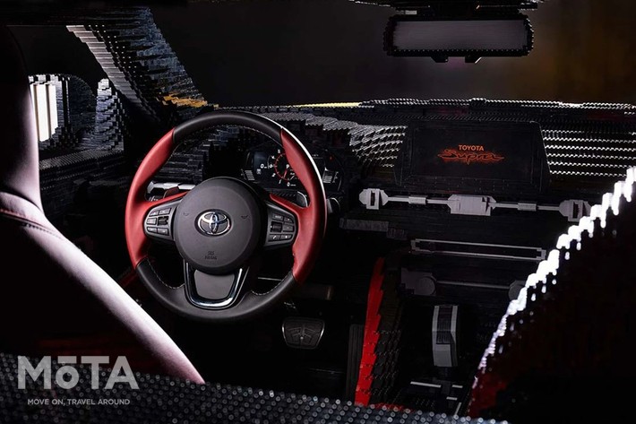 実物大サイズのレゴ トヨタ GRスープラ