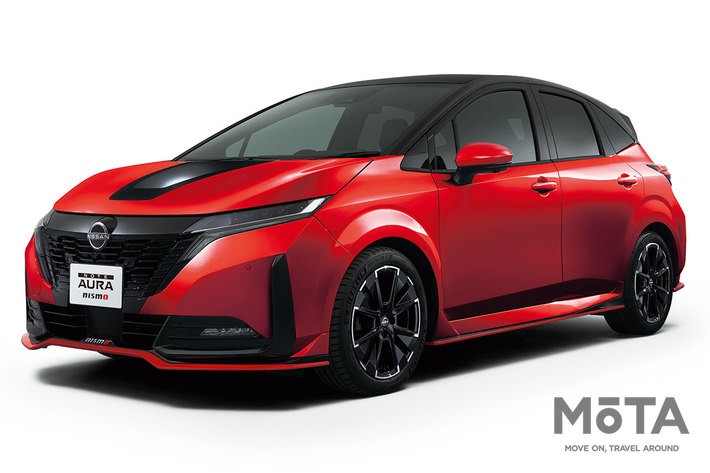 日産 新型ノート オーラ NISMO（ニスモ）[ボディカラー：ガーネットレッド/スーパーブラック]