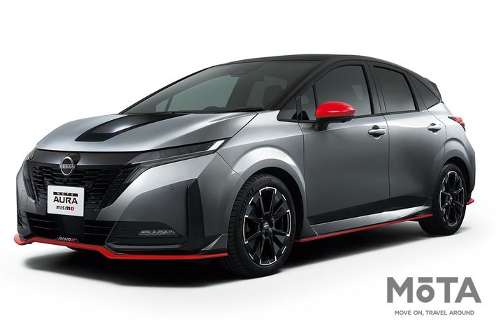 日産 新型ノート オーラ NISMO（ニスモ）[ボディカラー：ダークメタルグレー/スーパーブラック]