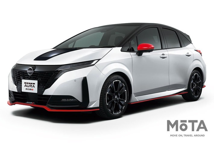日産 新型ノート オーラ NISMO（ニスモ）[ボディカラー：ピュアホワイトパール/スーパーブラック]