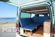 トヨタ ハイエース（200系）専用ベッドキット「7th E-Life!／LDGカーゴキット」[クラフトプラス／BEANS]