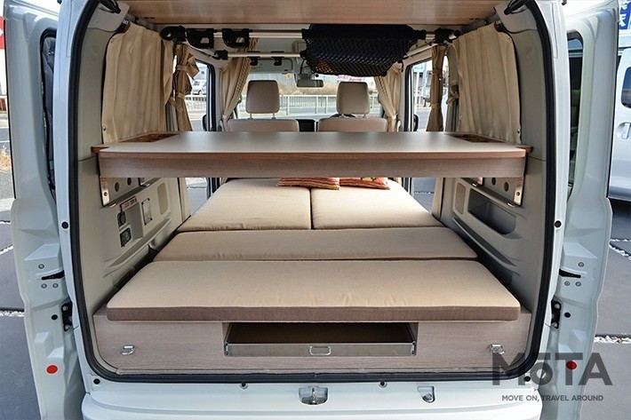 軽キャンパー「NEDOKO」（スズキ エブリイ）[KWORKS（ケイワークス）]