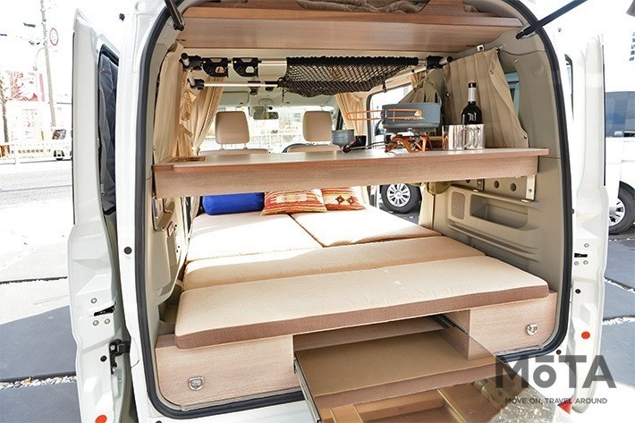 軽キャンパー「NEDOKO」（スズキ エブリイ）[KWORKS（ケイワークス）]