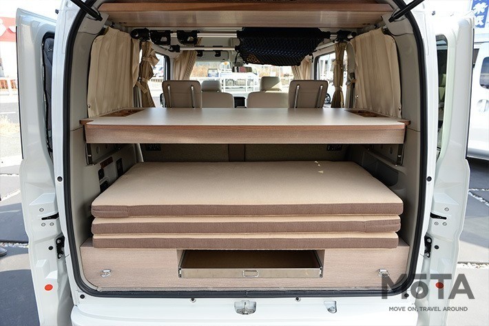 軽キャンパー「NEDOKO」（スズキ エブリイ）[KWORKS（ケイワークス）]