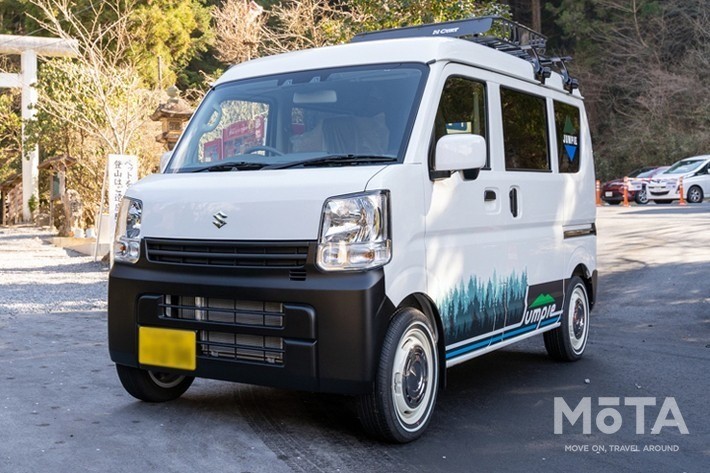 軽キャンパー「Jumpie（ジャンピー）」（スズキ エブリイ）[CARISMA-JAPAN（カリスマジャパン）]